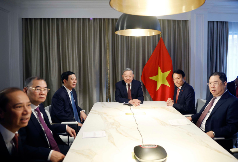 Tổng Bí thư Tô Lâm điện đàm với nguyên Thượng nghị sĩ Hoa Kỳ Patrick Leahy