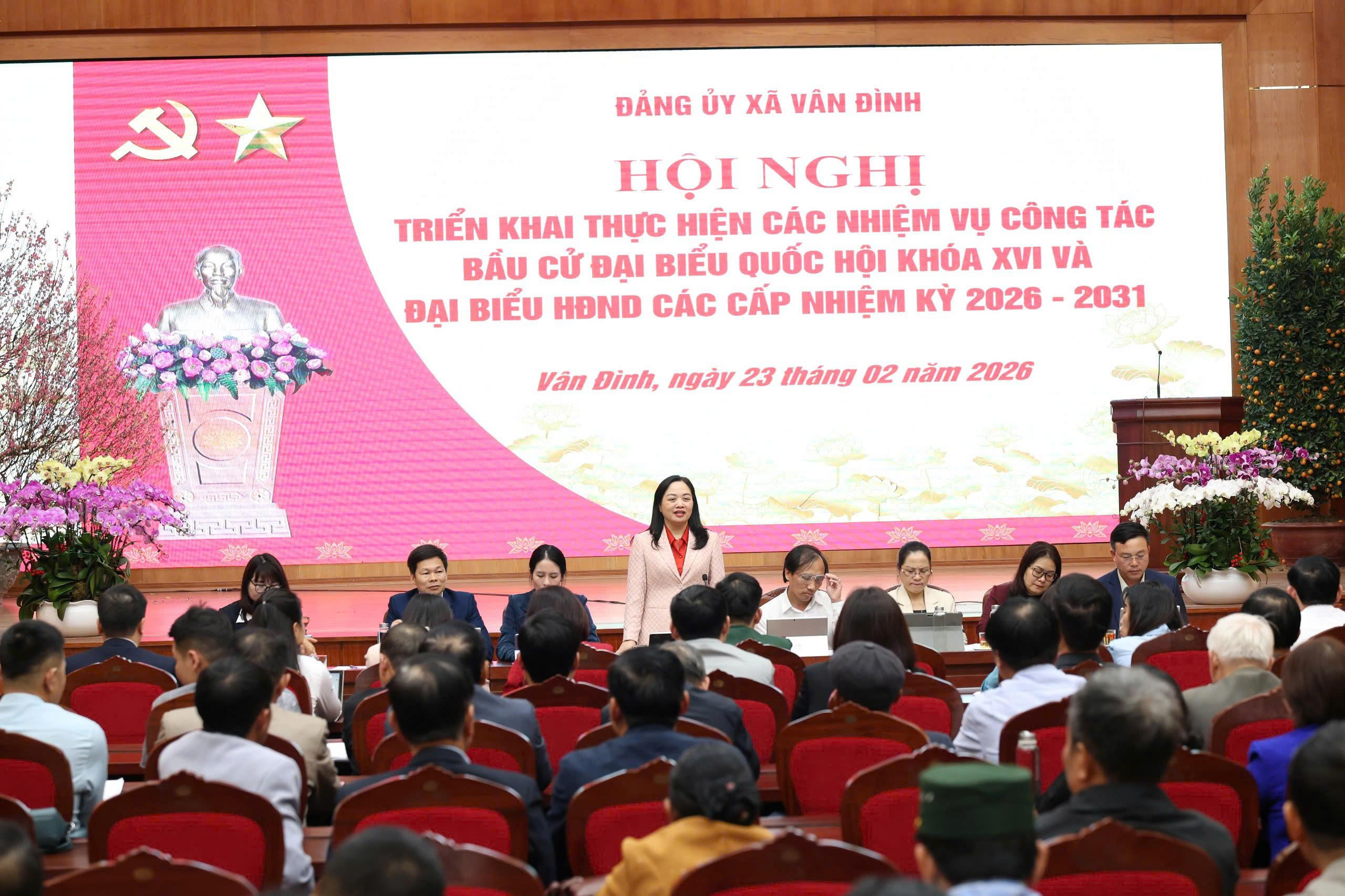 Xã Vân Đình phát huy vai trò cơ sở, chuẩn bị kỹ lưỡng cho ngày bầu cử