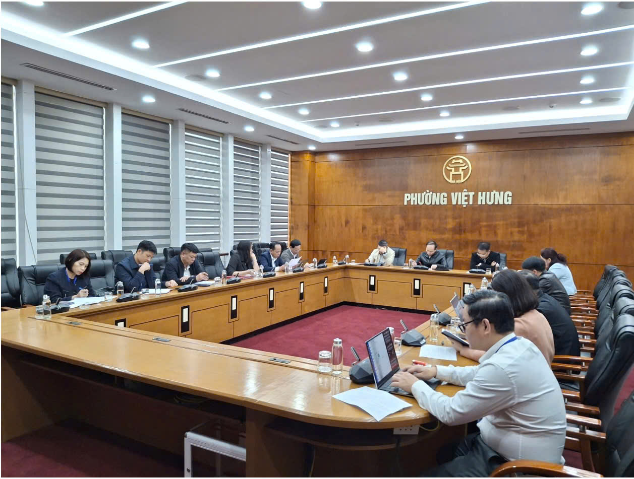 Phường Việt Hưng thống nhất danh sách 44 người ứng cử đại biểu HĐND phường nhiệm kỳ 2026-2031, sẵn sàng cho ngày bầu cử