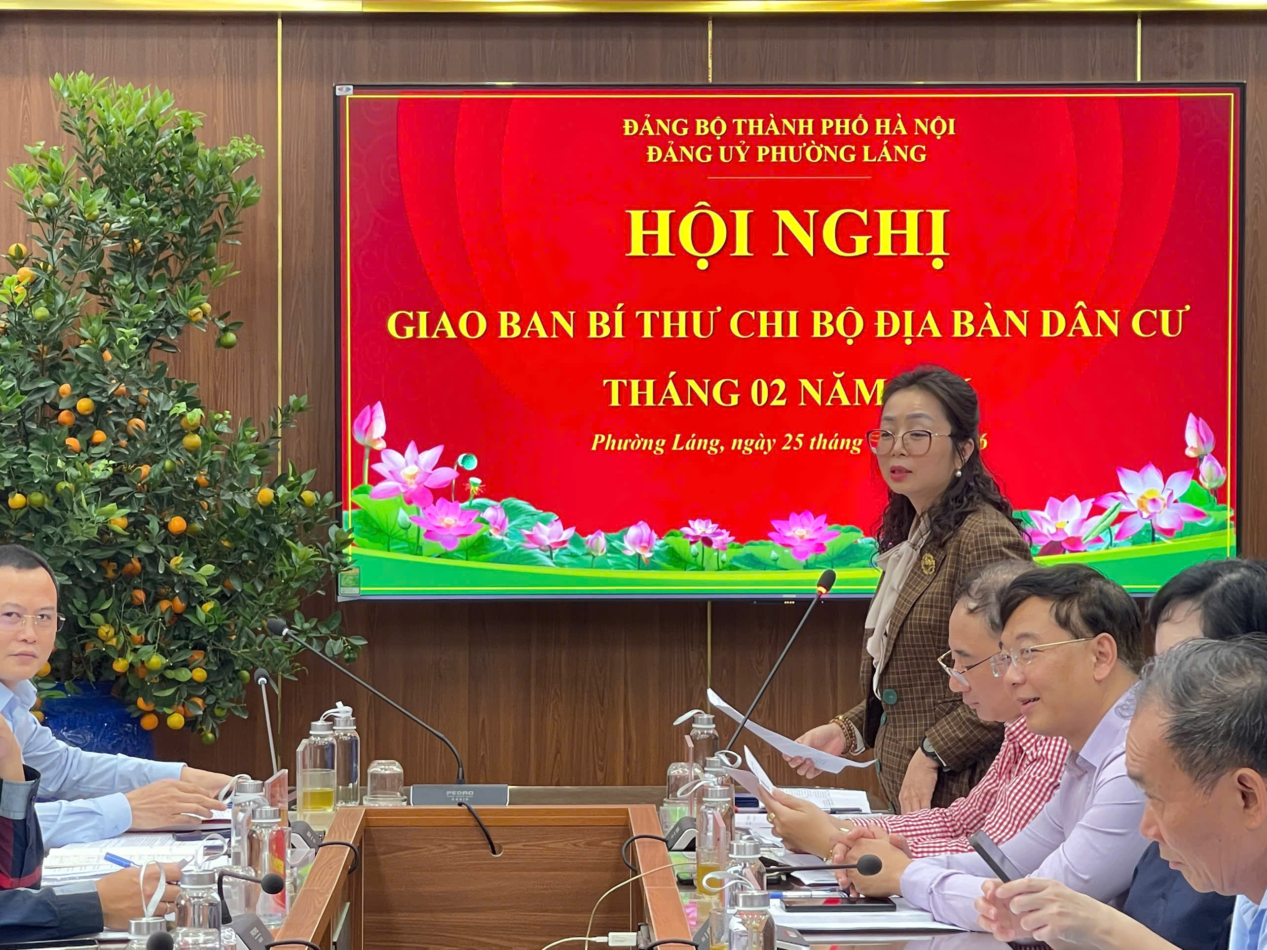 Phát huy vai trò chi bộ cơ sở, phường Láng quyết tâm thực hiện thắng lợi nhiệm vụ bầu cử năm 2026