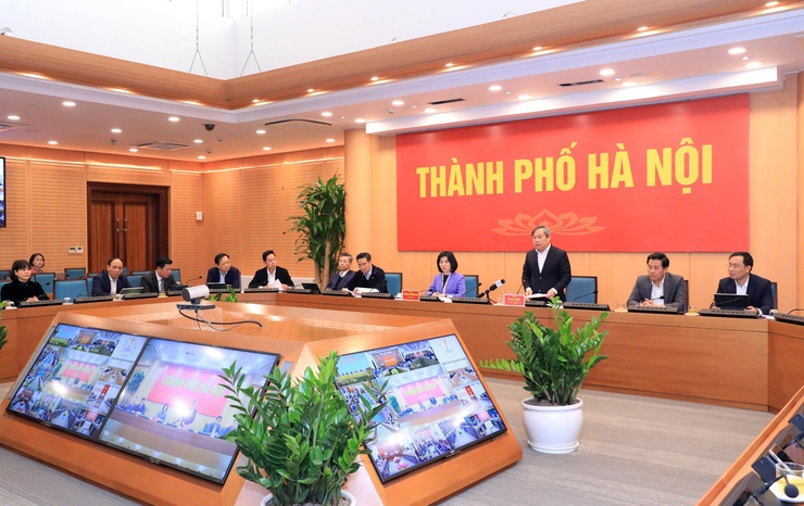 Hà Nội tạo đột phá từ thể chế, hạ tầng và chuyển đổi số, quyết tâm tăng tốc ngay từ năm đầu nhiệm kỳ