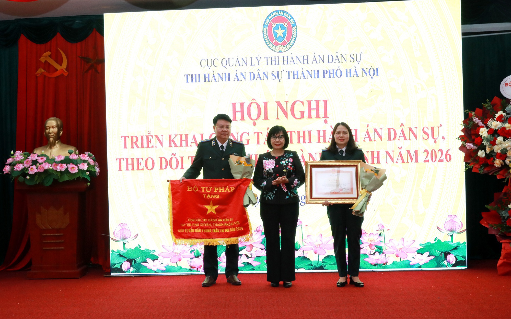 Thi hành án dân sự Hà Nội thu hồi gần 5.900 tỷ đồng án tham nhũng, quyết liệt nhiệm vụ năm 2026