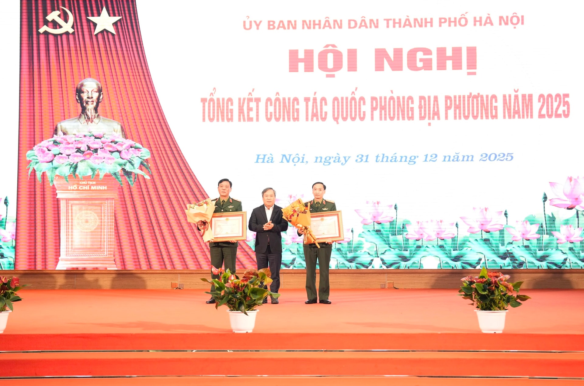 Hà Nội củng cố thế trận quốc phòng toàn dân, sẵn sàng bảo vệ tuyệt đối các sự kiện chính trị trọng đại năm 2026