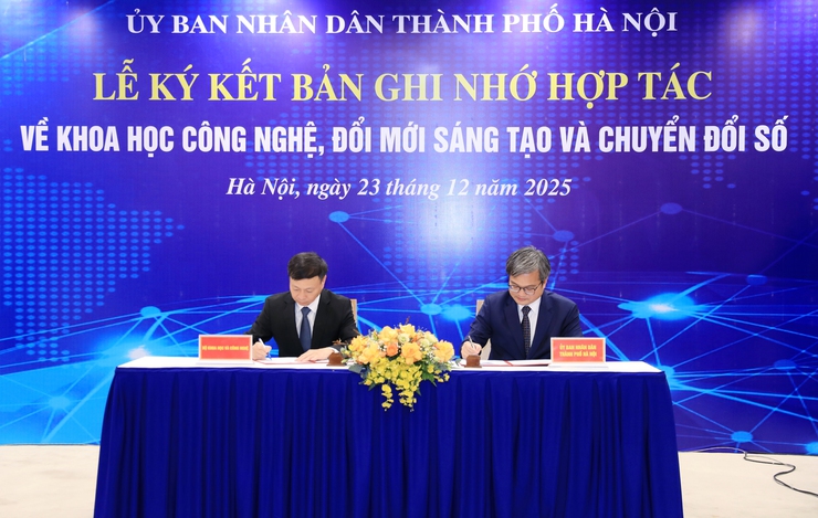 Hà Nội bắt tay Bộ Khoa học và Công nghệ, hình thành Trung tâm đổi mới sáng tạo tầm quốc gia