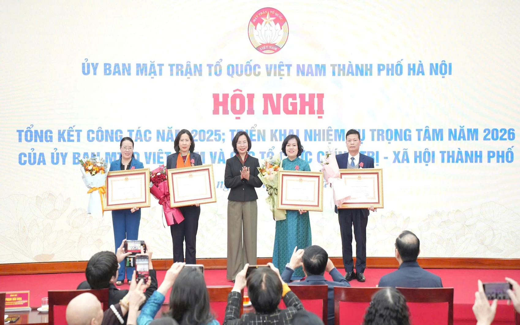 Uỷ ban MTTQ thành phố Hà Nội xác lập trục hành động năm 2026, siết chặt vai trò cầu nối giữa Đảng với nhân dân