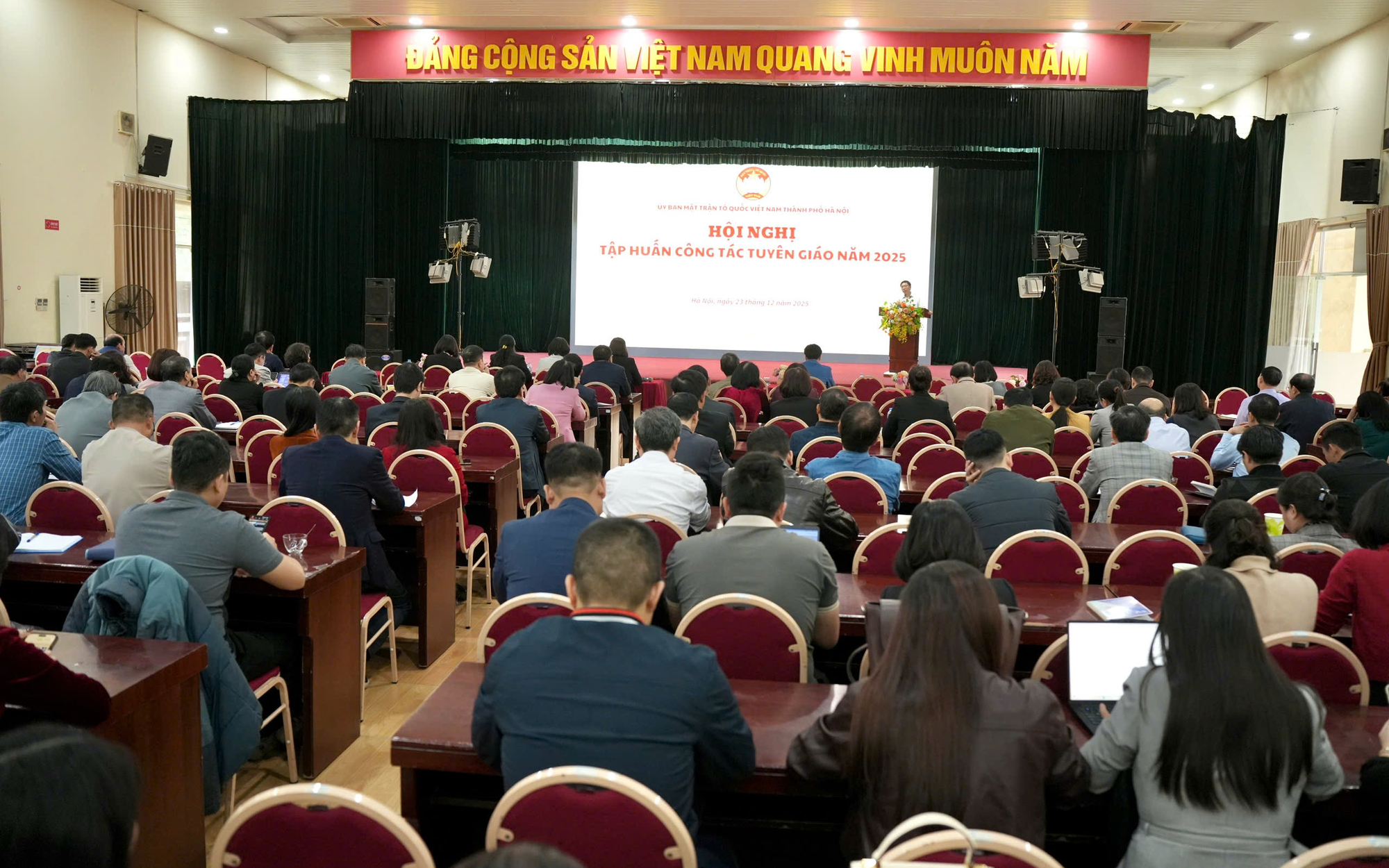 Hà Nội nâng cao năng lực tuyên giáo, chủ động định hướng dư luận trước thềm Đại hội XIV của Đảng
