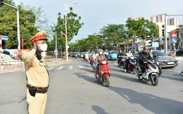 Hà Nội triển khai phương án phân luồng giao thông dịp Tết Dương lịch 2026