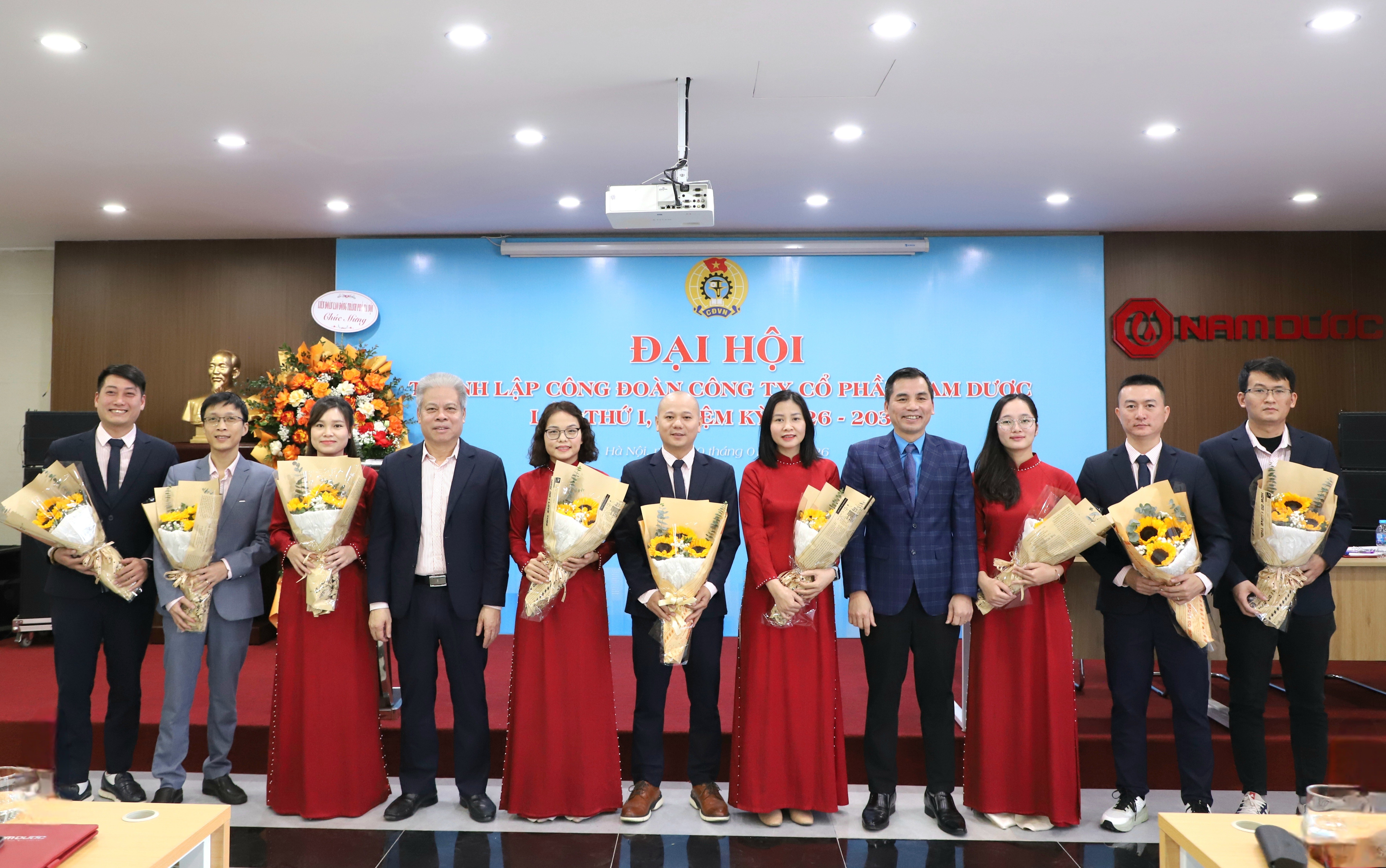 Thành lập Công đoàn Công ty cổ phần Nam Dược: 492 người lao động gia nhập, khẳng định vai trò đại diện tại doanh nghiệp