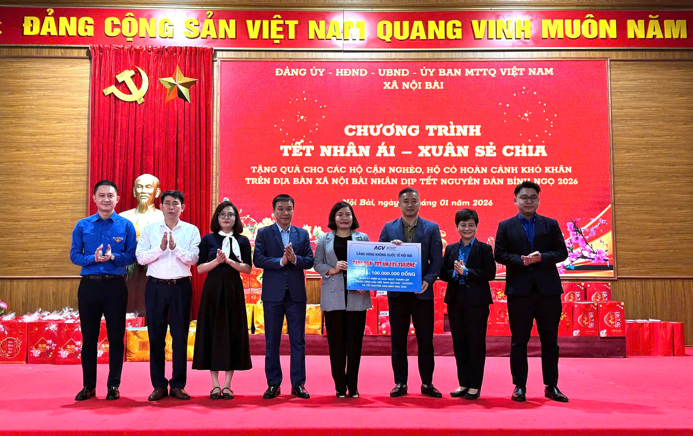 Xã Nội Bài lan tỏa yêu thương qua chương trình “Tết nhân ái - Xuân sẻ chia”