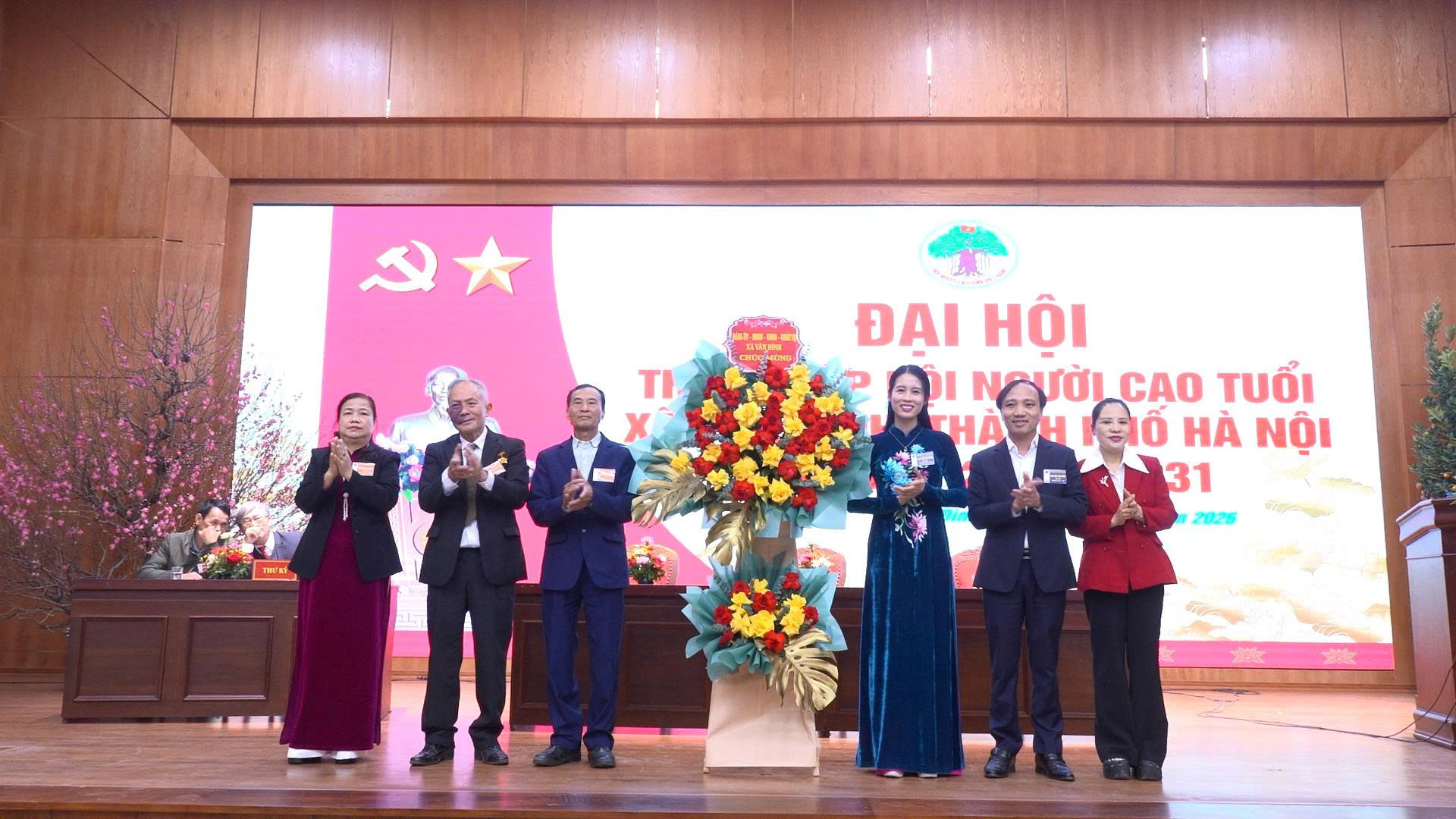 Đại hội thành lập Hội Người cao tuổi xã Vân Đình nhiệm kỳ 2026-2031: Củng cố tổ chức, phát huy vai trò người cao tuổi trong giai đoạn mới
