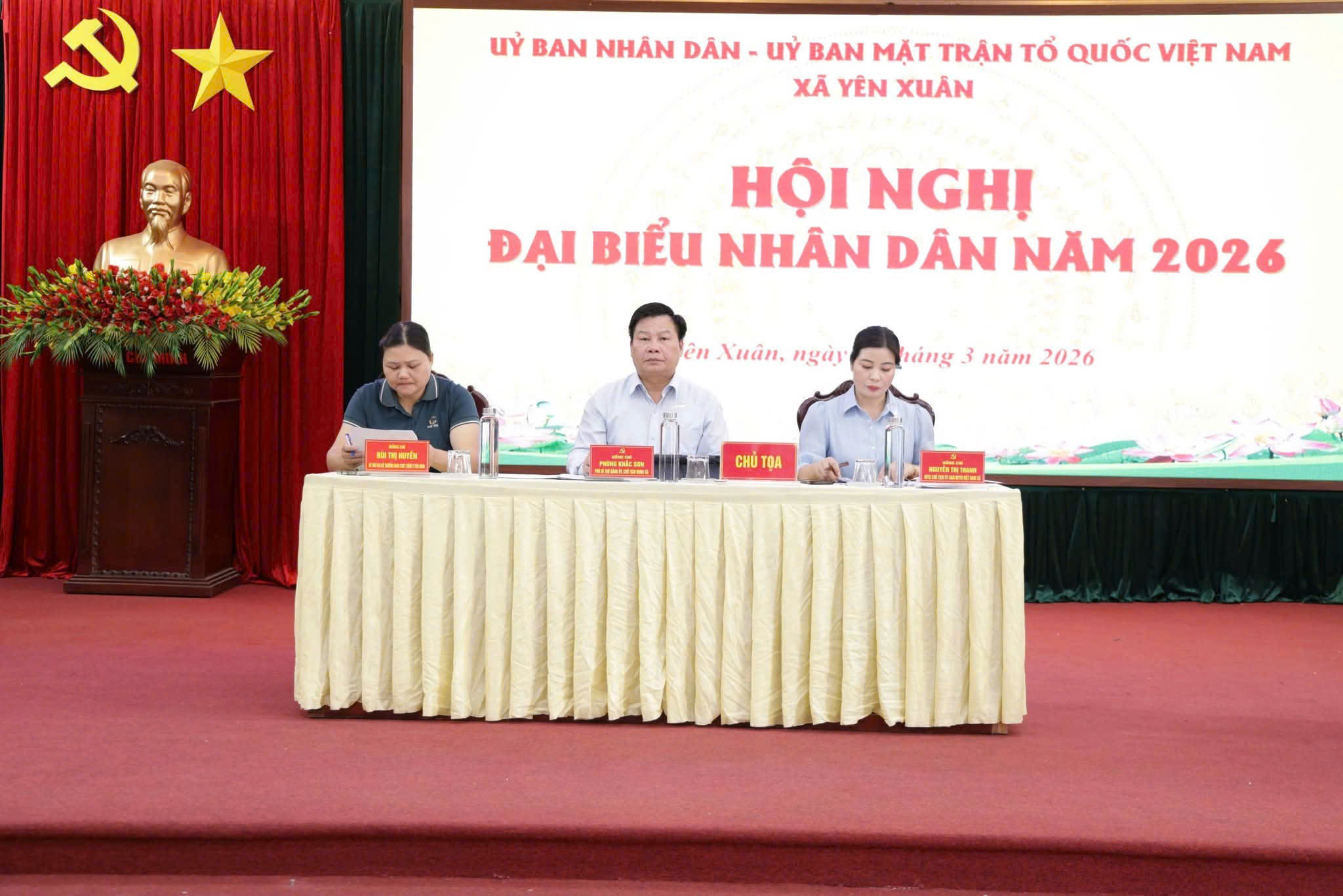 Xã Yên Xuân tổ chức hội nghị đại biểu nhân dân năm 2026