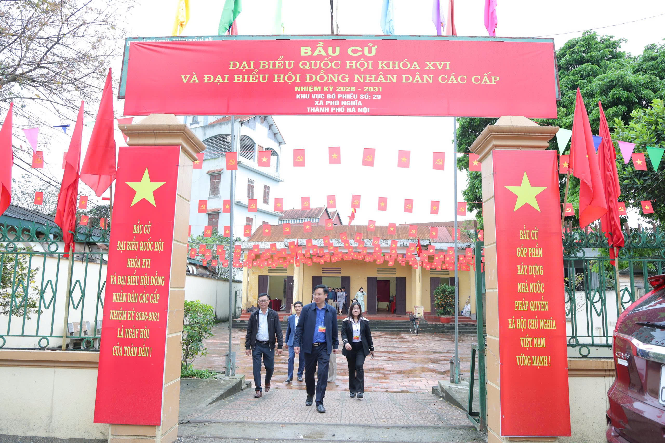 Xã Phú Nghĩa sẵn sàng cho ngày bầu cử đại biểu Quốc hội khóa XVI và đại biểu HĐND các cấp