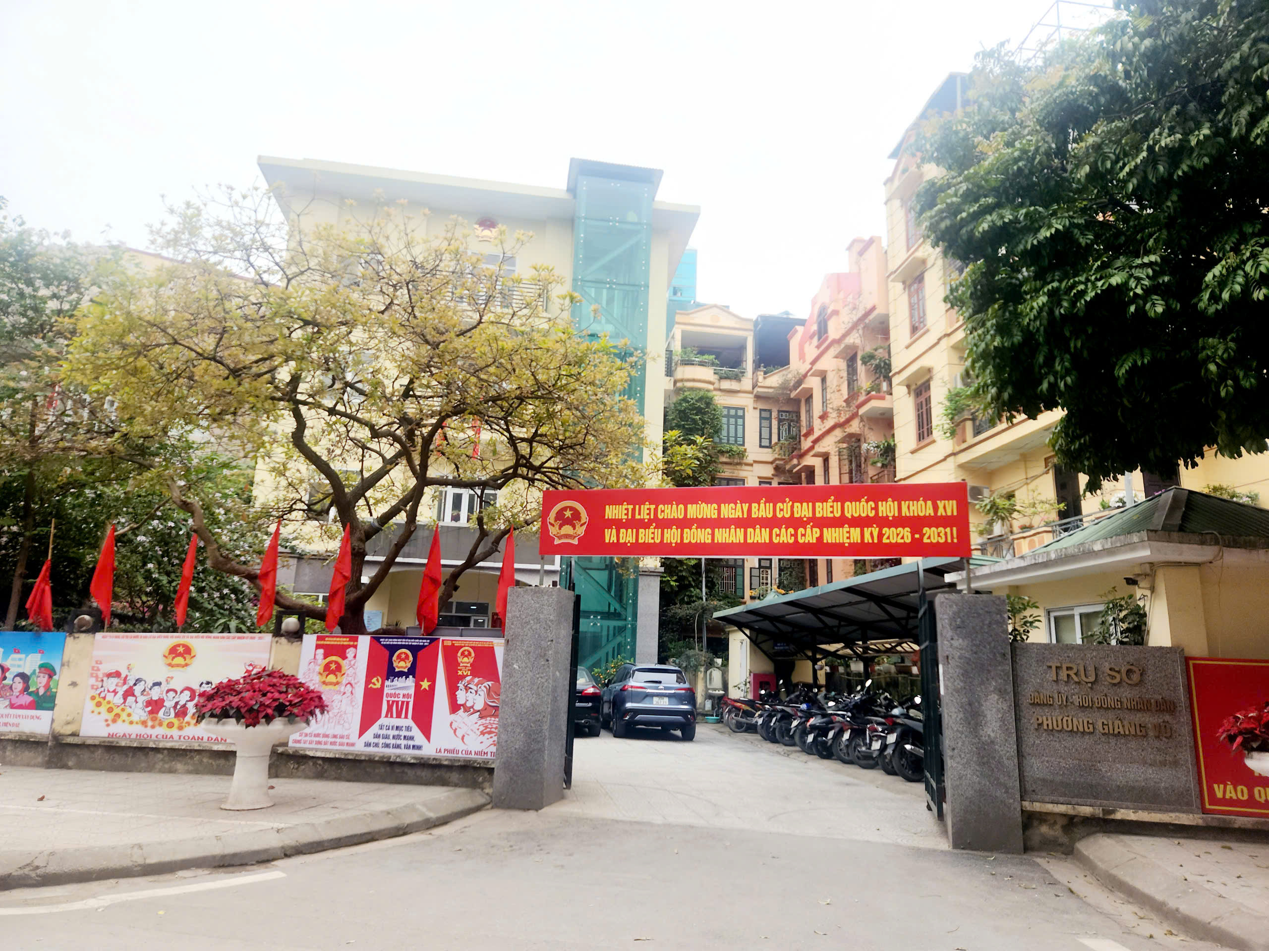 Phường Giảng Võ sẵn sàng cho ngày bầu cử 15-3 - Ngày hội toàn dân