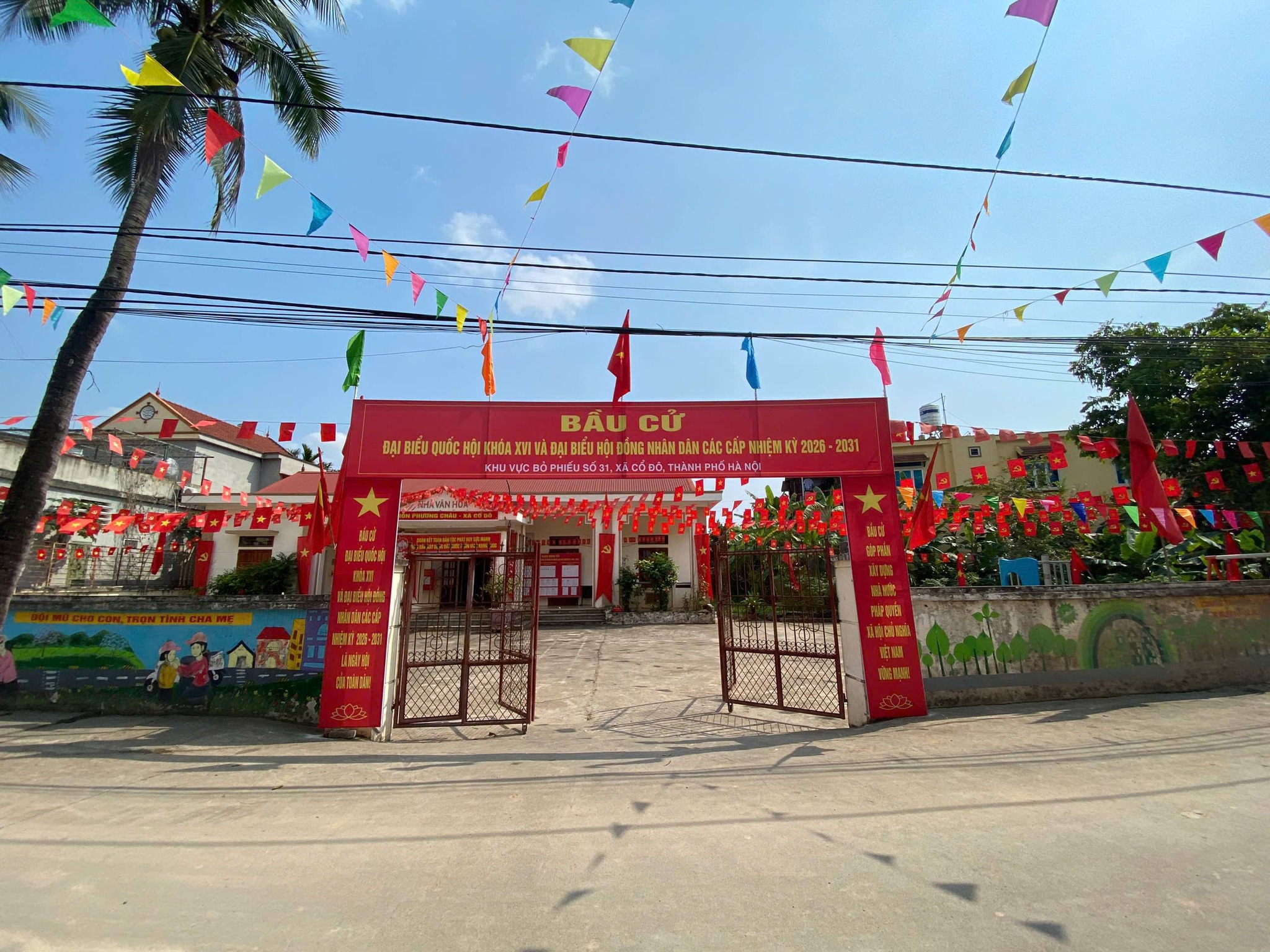 Xã Cổ Đô sẵn sàng cho ngày bầu cử đại biểu Quốc hội và HĐND các cấp