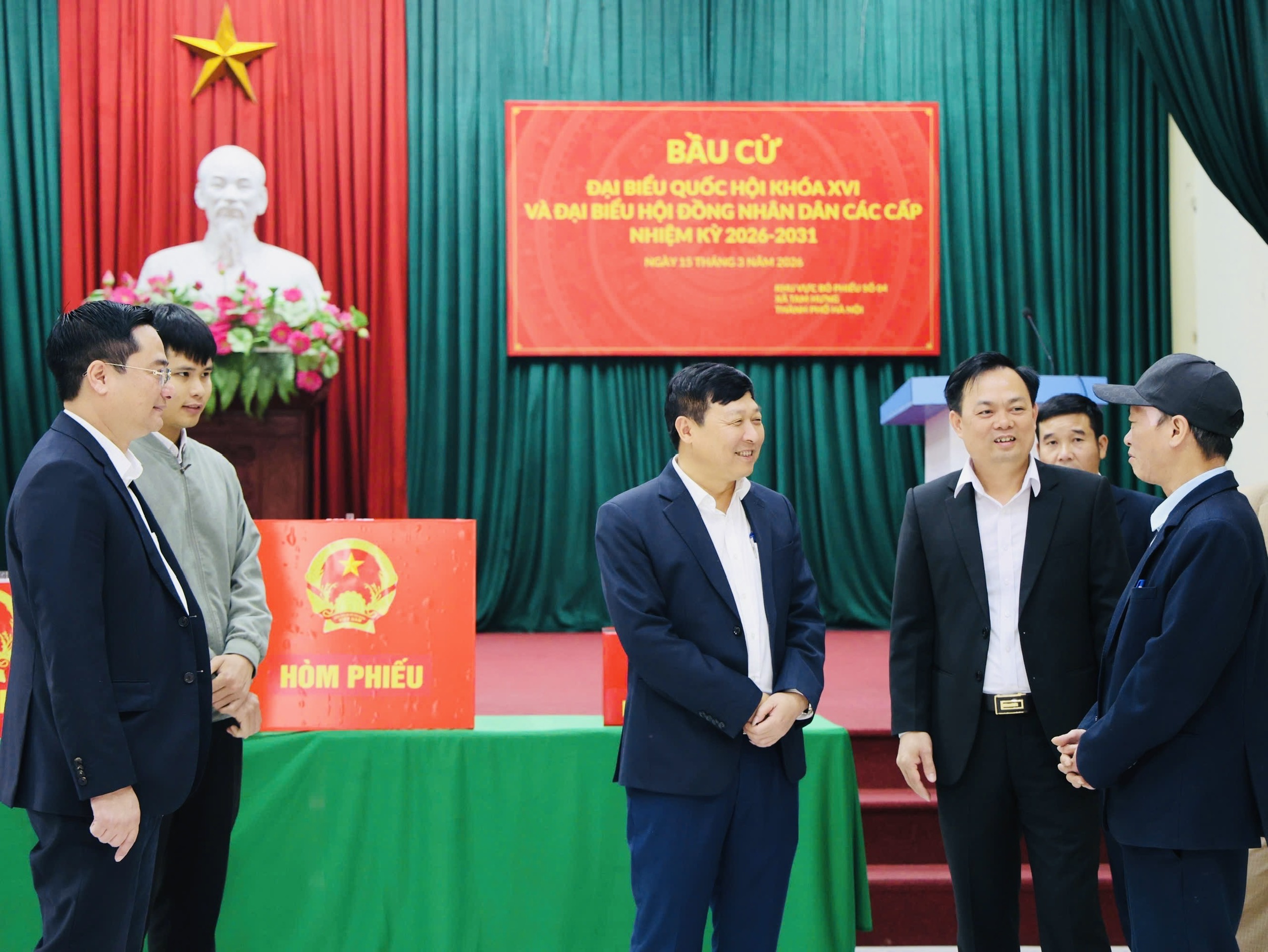 Xã Tam Hưng chủ động chuyển đổi số trong công tác bầu cử, sẵn sàng cho ngày hội toàn dân