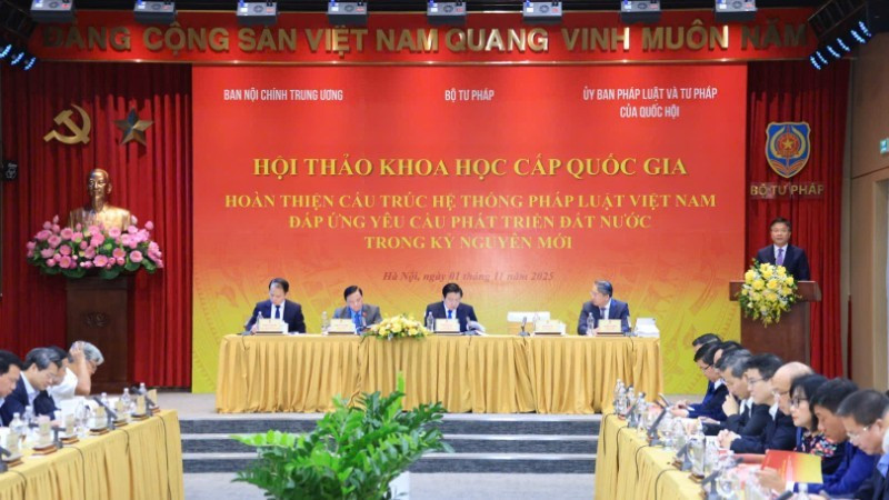 Hoàn thiện cấu trúc hệ thống pháp luật đáp ứng yêu cầu phát triển đất nước trong kỷ nguyên mới