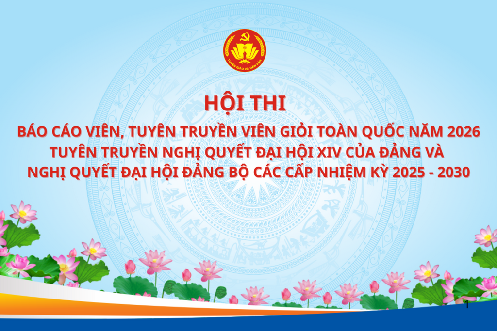 Thành phố Hà Nội tổ chức Hội thi Báo cáo viên, Tuyên truyền viên giỏi năm 2026