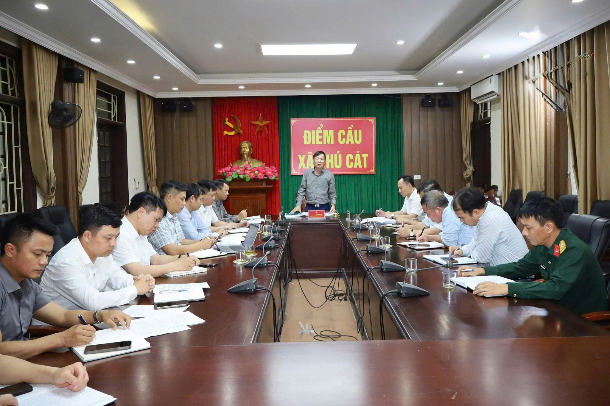 Xã Phú Cát: Tập trung tháo gỡ vướng mắc, đẩy nhanh tiến độ giải phóng mặt bằng các dự án