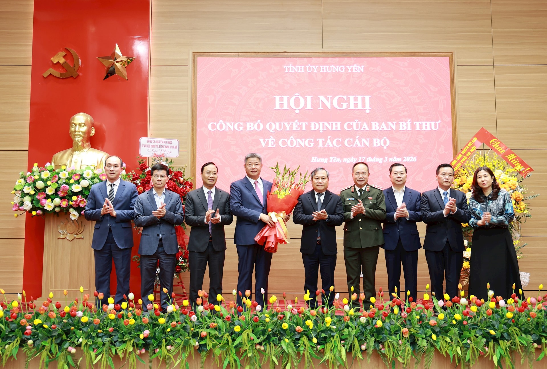 Phó Chủ tịch UBND TP Hà Nội Nguyễn Mạnh Quyền được chỉ định giữ chức Phó Bí thư Tỉnh ủy Hưng Yên