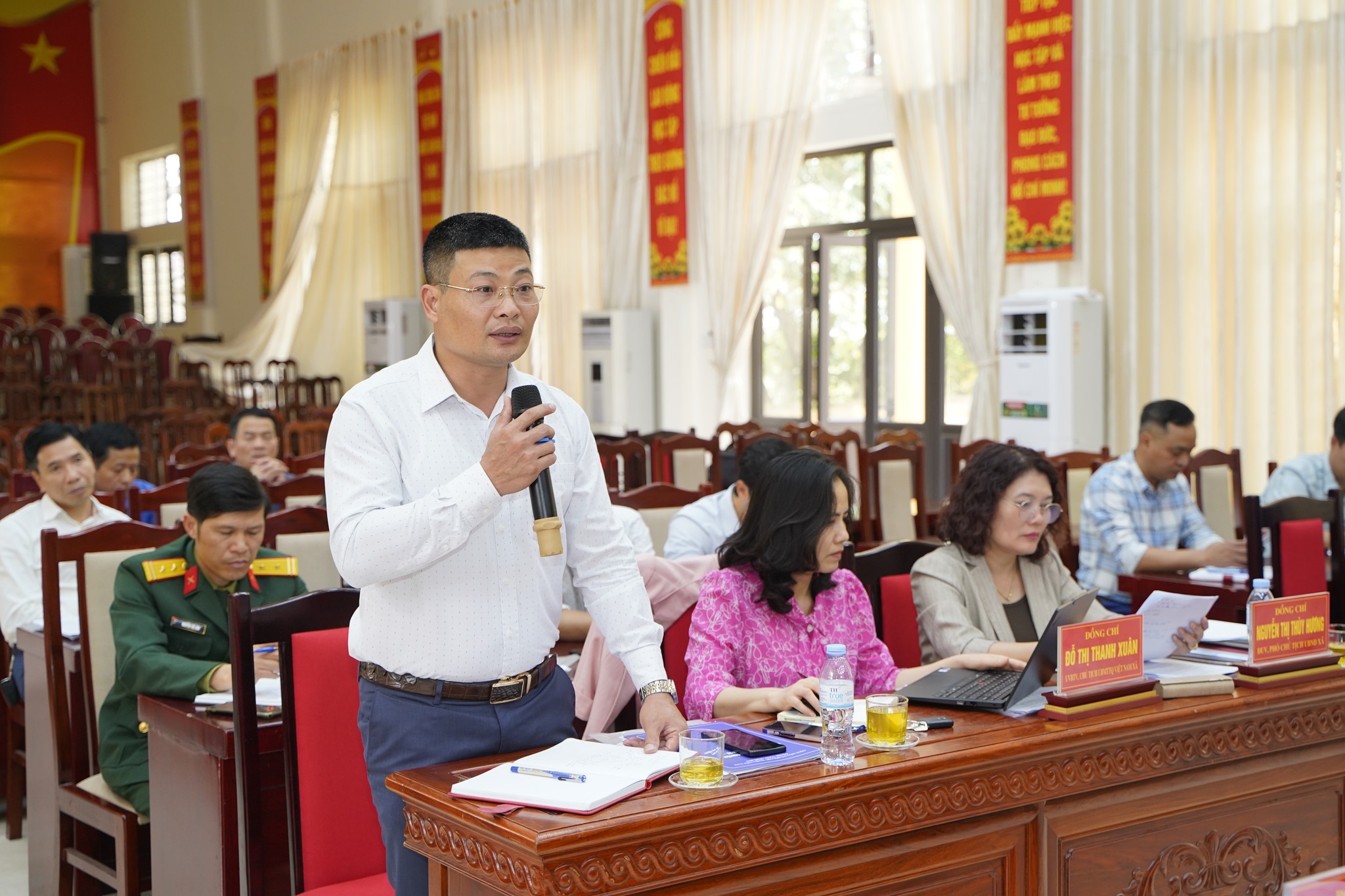 Hội nghị lần thứ 8 Ban Chấp hành Đảng bộ xã Chuyên Mỹ xem xét các nội dung quan trọng phục vụ kỳ họp chuyên đề HĐND xã