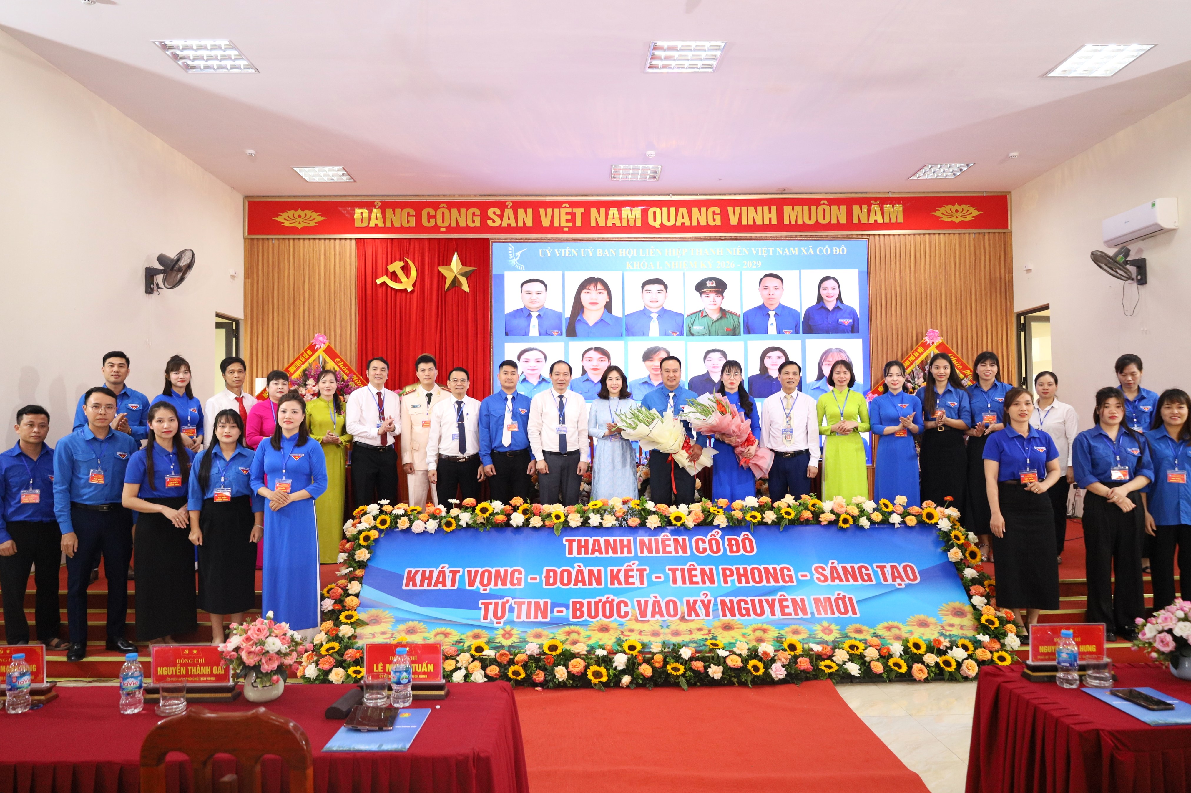 Đại hội Hội LHTN Việt Nam xã Cổ Đô lần thứ I: Khơi dậy khát vọng, phát huy vai trò xung kích của thanh niên