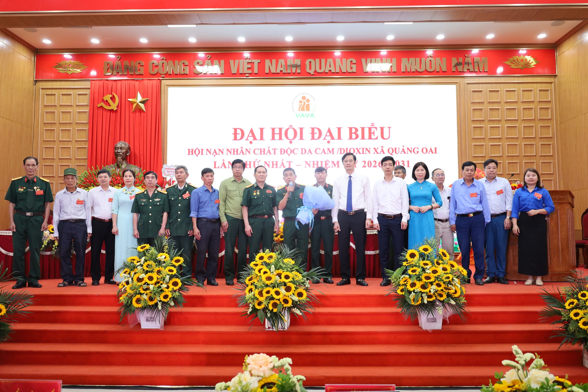 Đại hội Hội Nạn nhân chất độc da cam/Dioxin xã Quảng Oai: Đoàn kết - nghĩa tình - trách nhiệm