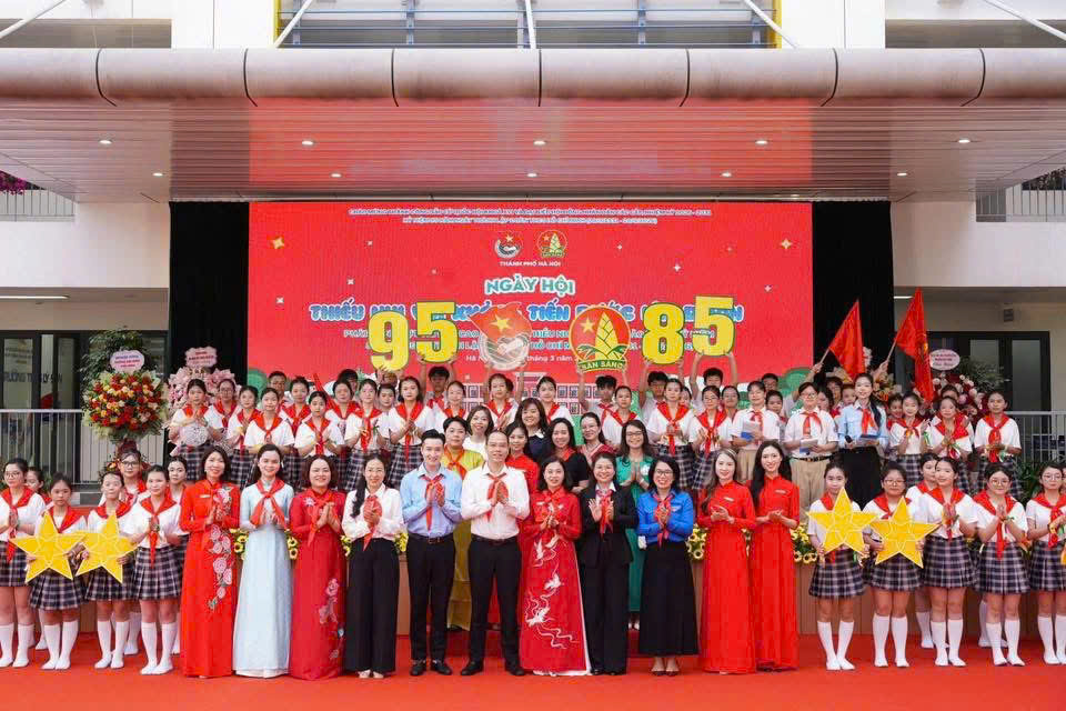 Ngày hội “Thiếu nhi vui khỏe - Tiến bước lên Đoàn” lan tỏa khí thế thi đua, bồi đắp lý tưởng cho thiếu nhi Thủ đô