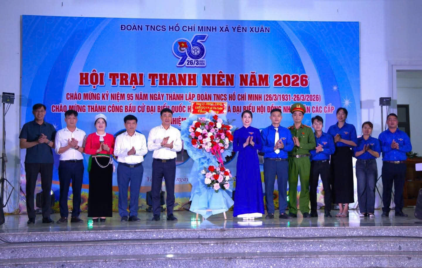 Tuổi trẻ xã Yên Xuân thắp lửa truyền thống, lan tỏa khát vọng cống hiến qua Hội trại thanh niên năm 2026
