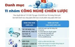 Danh mục 11 nhóm công nghệ chiến lược của Việt Nam
