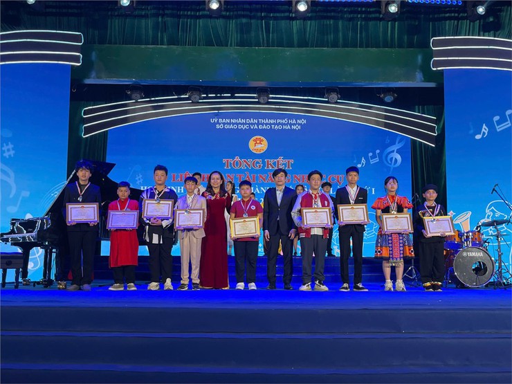 Học sinh Thủ đô tỏa sáng tại Liên hoan nhạc cụ lần thứ I: Học sinh phường Sơn Tây ghi dấu ấn với Huy chương Bạc ấn tượng