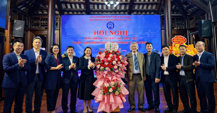 Hội Doanh nghiệp phường Sơn Tây khẳng định vai trò trong phát triển kinh tế cơ sở, tạo nền tảng bứt phá năm 2026
