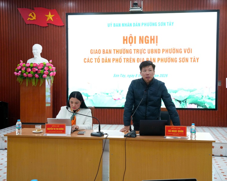Phường Sơn Tây siết chặt kỷ cương đô thị, xử lý dứt điểm kiến nghị dân sinh ngay từ cơ sở