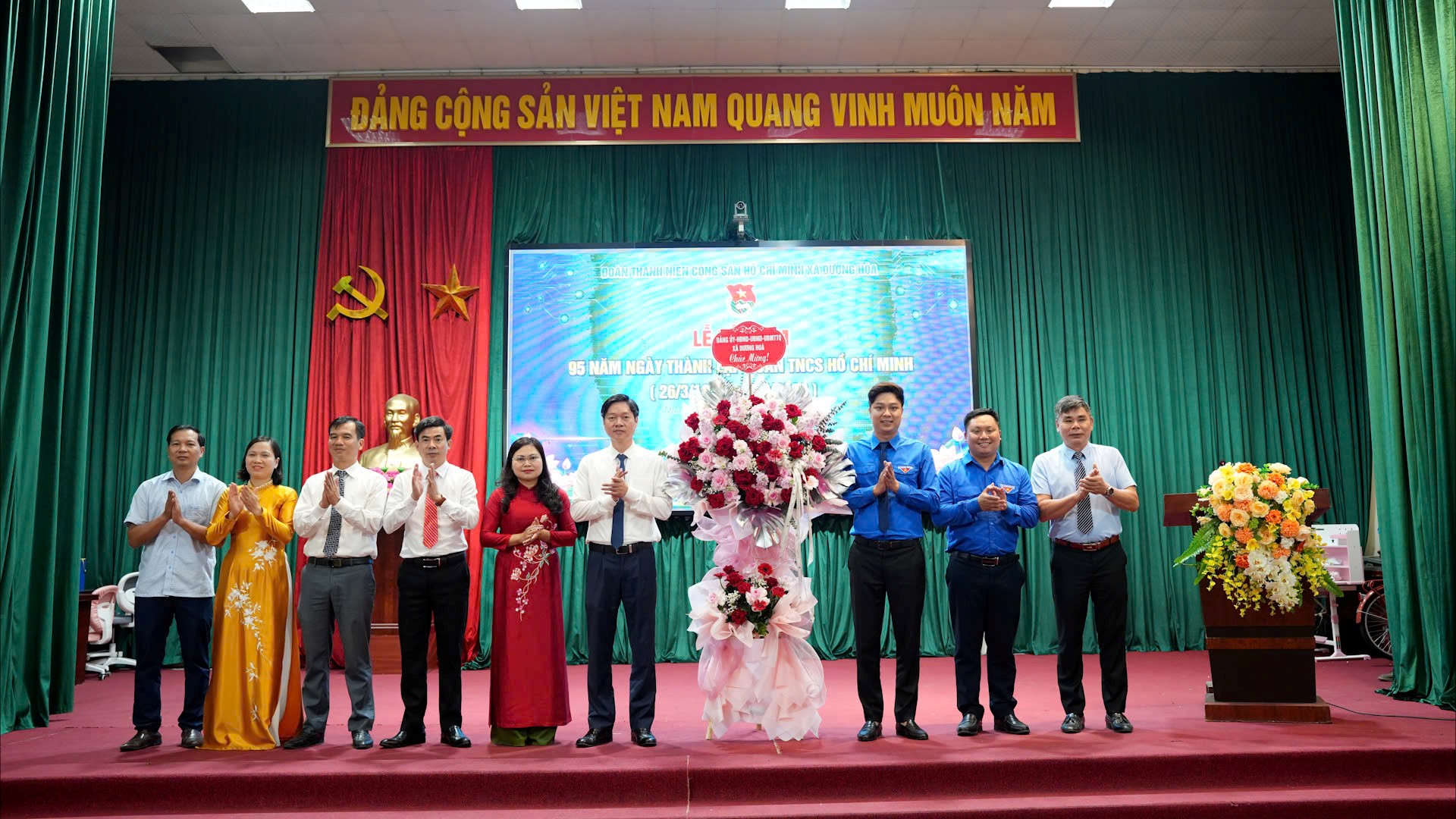 Tuổi trẻ xã Dương Hoà phát huy truyền thống 95 năm, lan tỏa tinh thần xung kích, sáng tạo vì cộng đồng