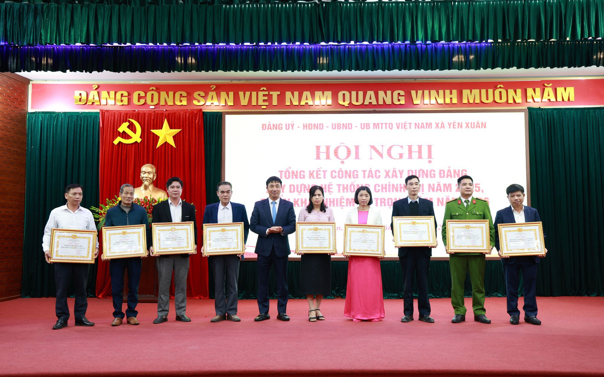 Xã Yên Xuân tăng tốc xây dựng hệ thống chính trị, tạo đà bứt phá năm 2026