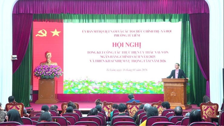 Phường Từ Liêm nâng cao hiệu quả tín dụng chính sách, tạo đòn bẩy an sinh xã hội và phát triển kinh tế bền vững