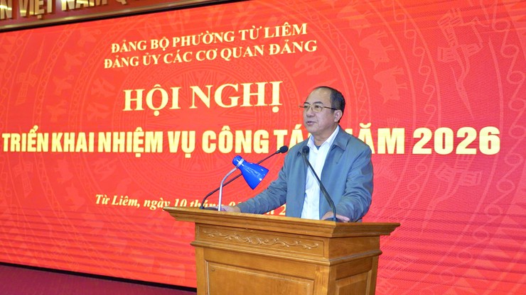 Đảng ủy các cơ quan Đảng phường Từ Liêm siết kỷ cương, nâng chất tham mưu, tạo đột phá năm 2026