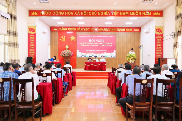 Xã Phú Nghĩa phát huy dân chủ cơ sở, tạo đồng thuận xây dựng đời sống văn hóa bền vững