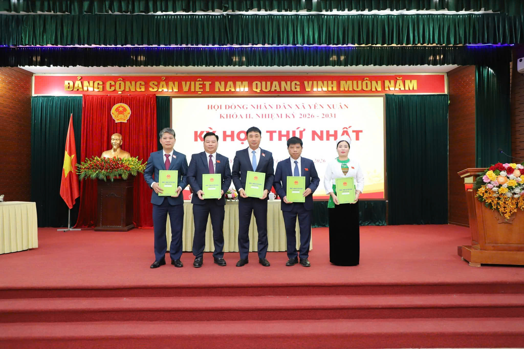 Xã Yên Xuân kiện toàn bộ máy nhiệm kỳ 2026-2031: Kỳ họp thứ nhất HĐND xã khóa II xác lập nền tảng vận hành chính quyền hiệu lực