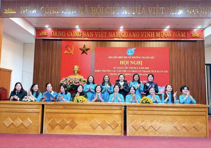 Phụ nữ Thanh Liệt phát động thi đua năm 2026, lan tỏa tinh thần đổi mới, trách nhiệm vì cộng đồng