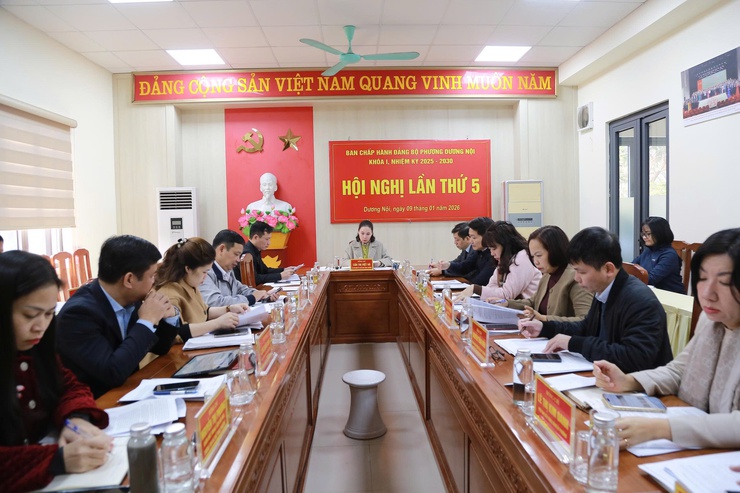 Đảng bộ phường Dương Nội siết kỷ cương, đặt yêu cầu “06 rõ”, quyết tâm hoàn thành toàn diện nhiệm vụ năm 2026