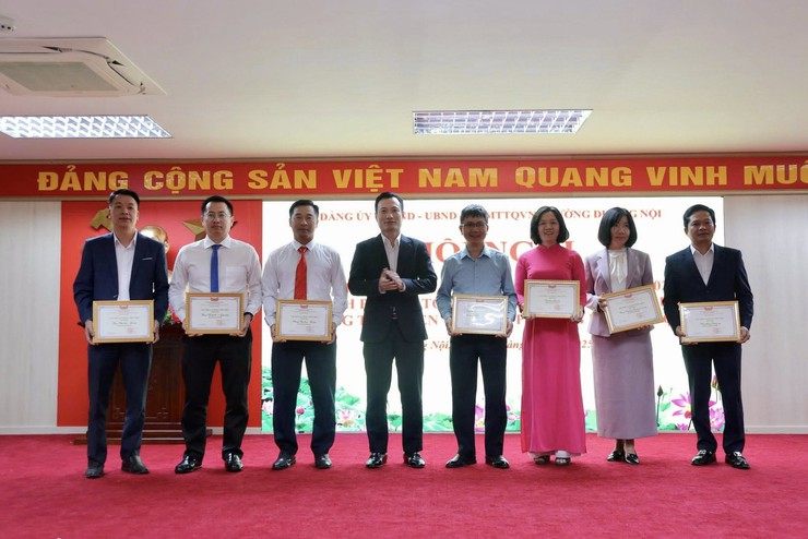 Phường Dương Nội phát động thi đua năm 2026, quyết tâm giữ vững đà tăng trưởng và nâng cao chất lượng đô thị