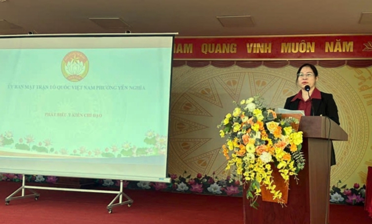 Phường Yên Nghĩa đẩy mạnh an sinh Tết và chuẩn bị Hội nghị đại biểu nhân dân ngay từ đầu năm 2026