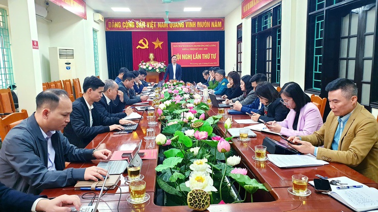 Phường Phú Lương tập trung tháo gỡ điểm nghẽn, siết kỷ cương lãnh đạo ngay từ đầu năm 2026