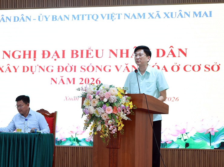Xã Xuân Mai phát huy quyền làm chủ của nhân dân, nâng chất phong trào văn hóa cơ sở gắn với phát triển bền vững