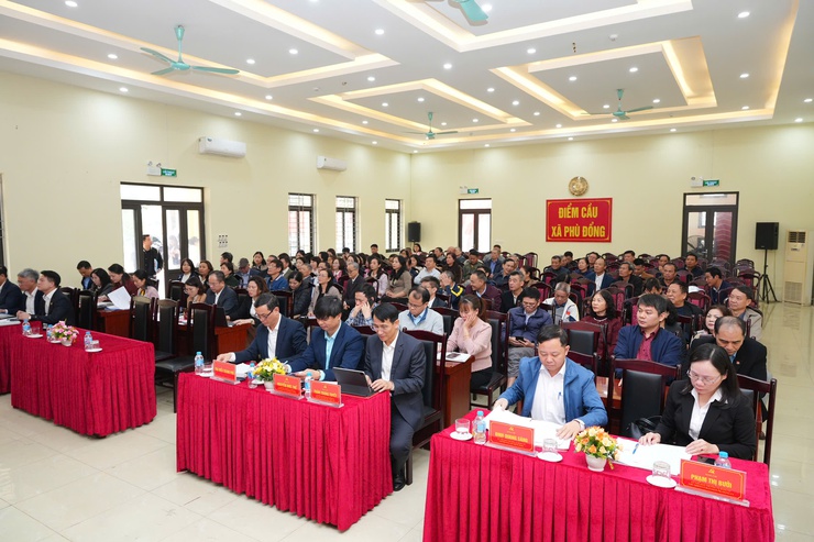 Phù Đổng bảo đảm dân chủ, thống nhất cao trong công tác giới thiệu nhân sự ứng cử HĐND nhiệm kỳ 2026–2031