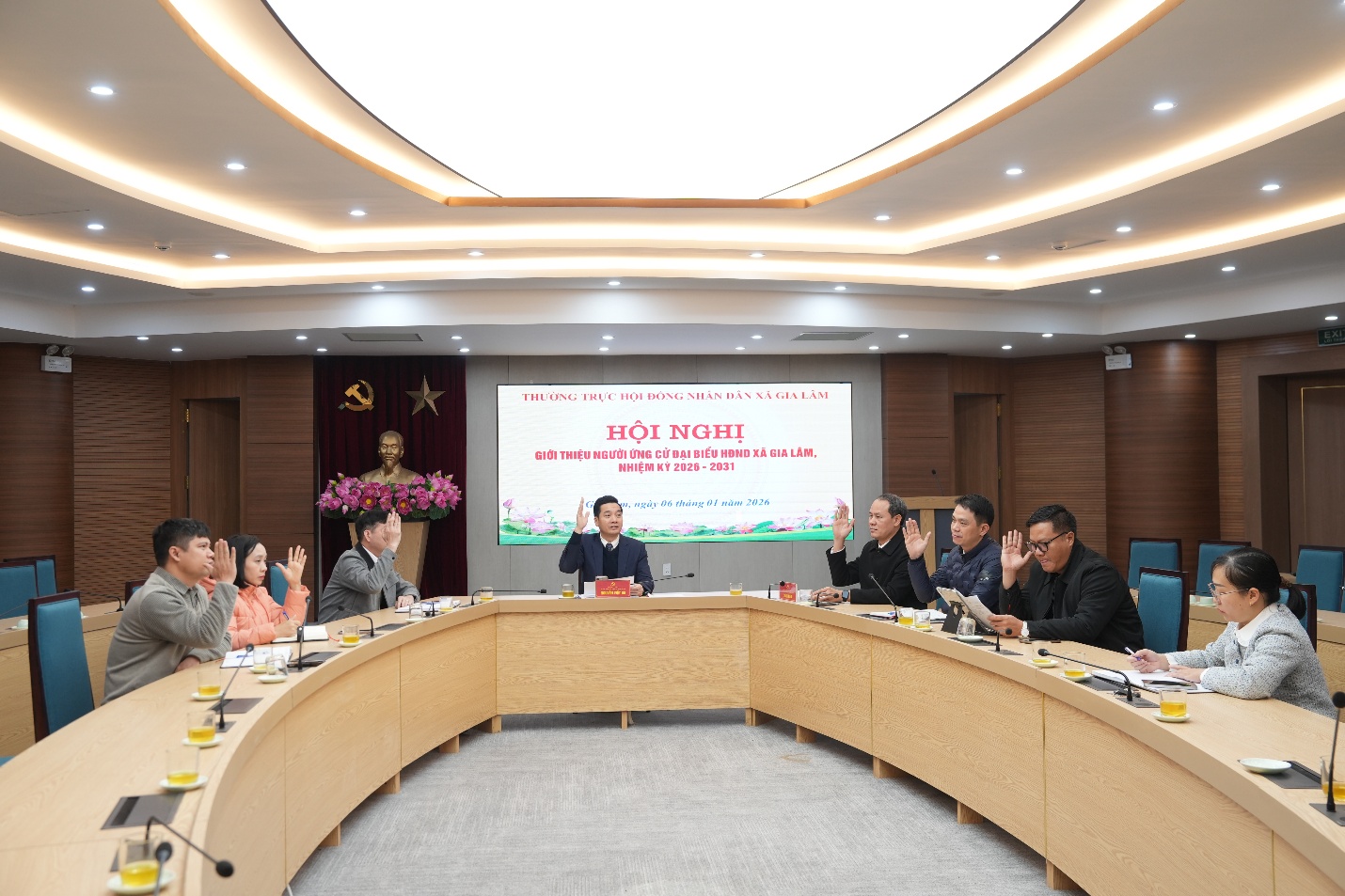 HĐND xã Gia Lâm giới thiệu nhân sự ứng cử nhiệm kỳ 2026-2031, bảo đảm chặt chẽ, thống nhất cao