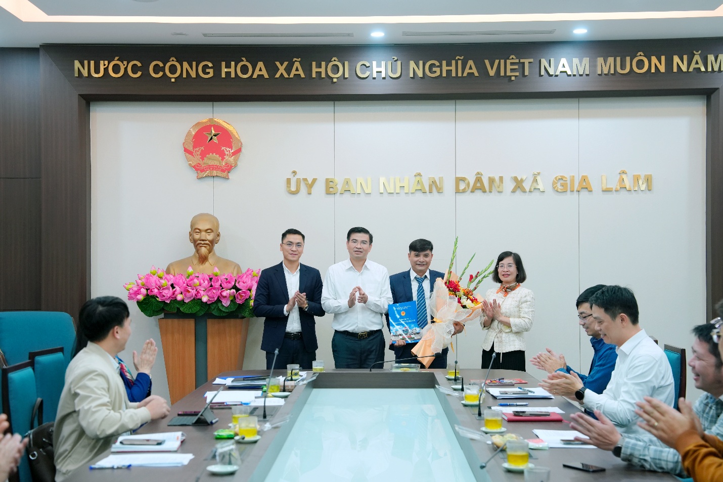 Xã Gia Lâm kiện toàn cán bộ, bổ nhiệm Phó Giám đốc Ban Quản lý dự án đầu tư – hạ tầng