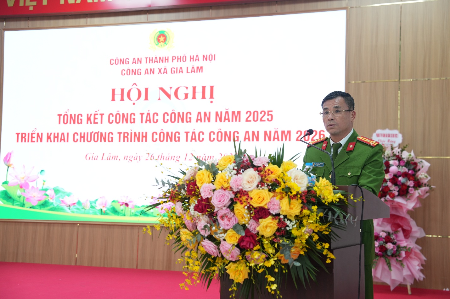 Công an xã Gia Lâm giữ vững “thế trận an ninh từ sớm, từ xa”, tạo nền tảng ổn định bước vào năm 2026