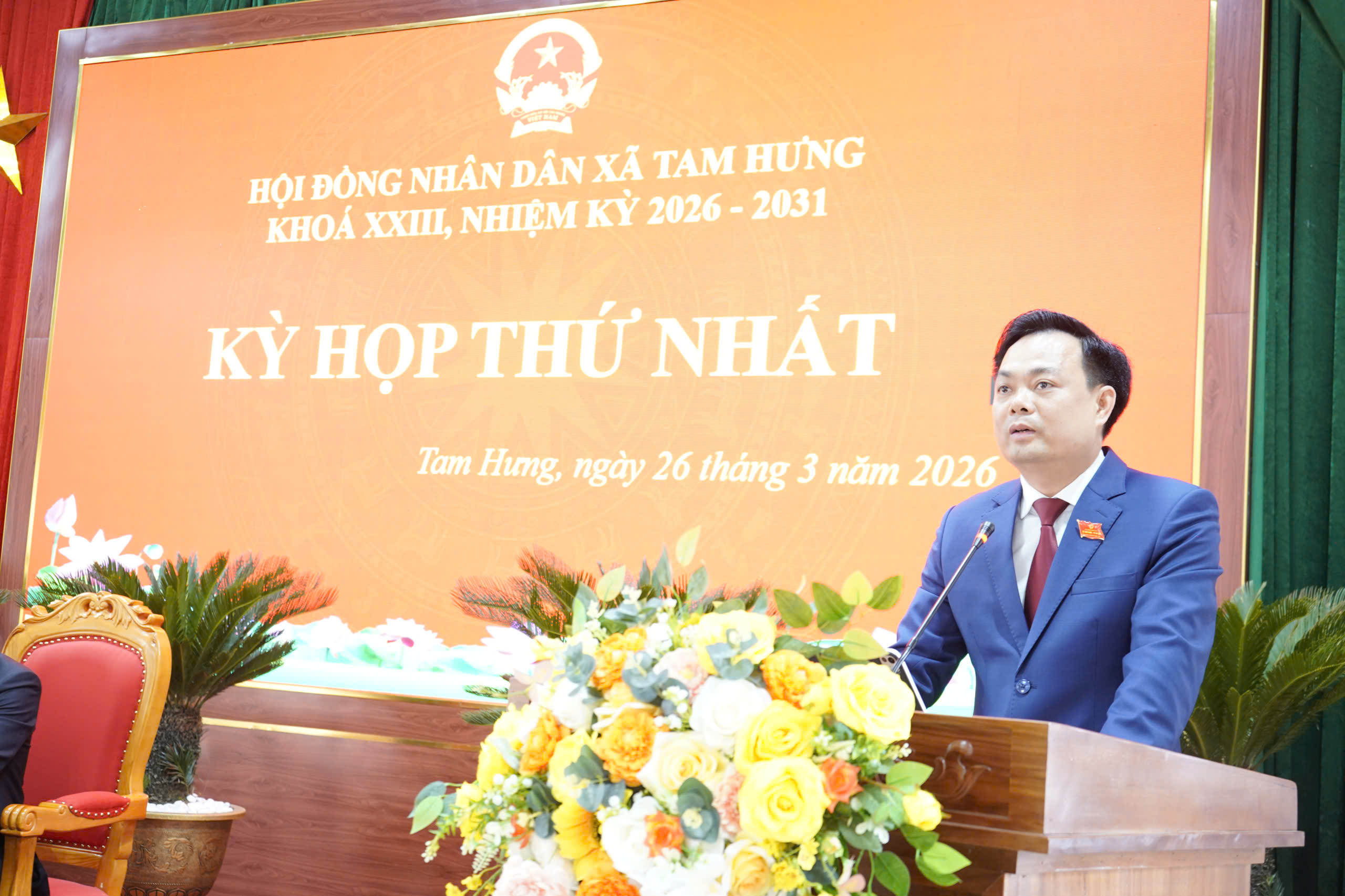 HĐND xã Tam Hưng kiện toàn bộ máy nhiệm kỳ mới, tạo nền tảng triển khai nhiệm vụ phát triển