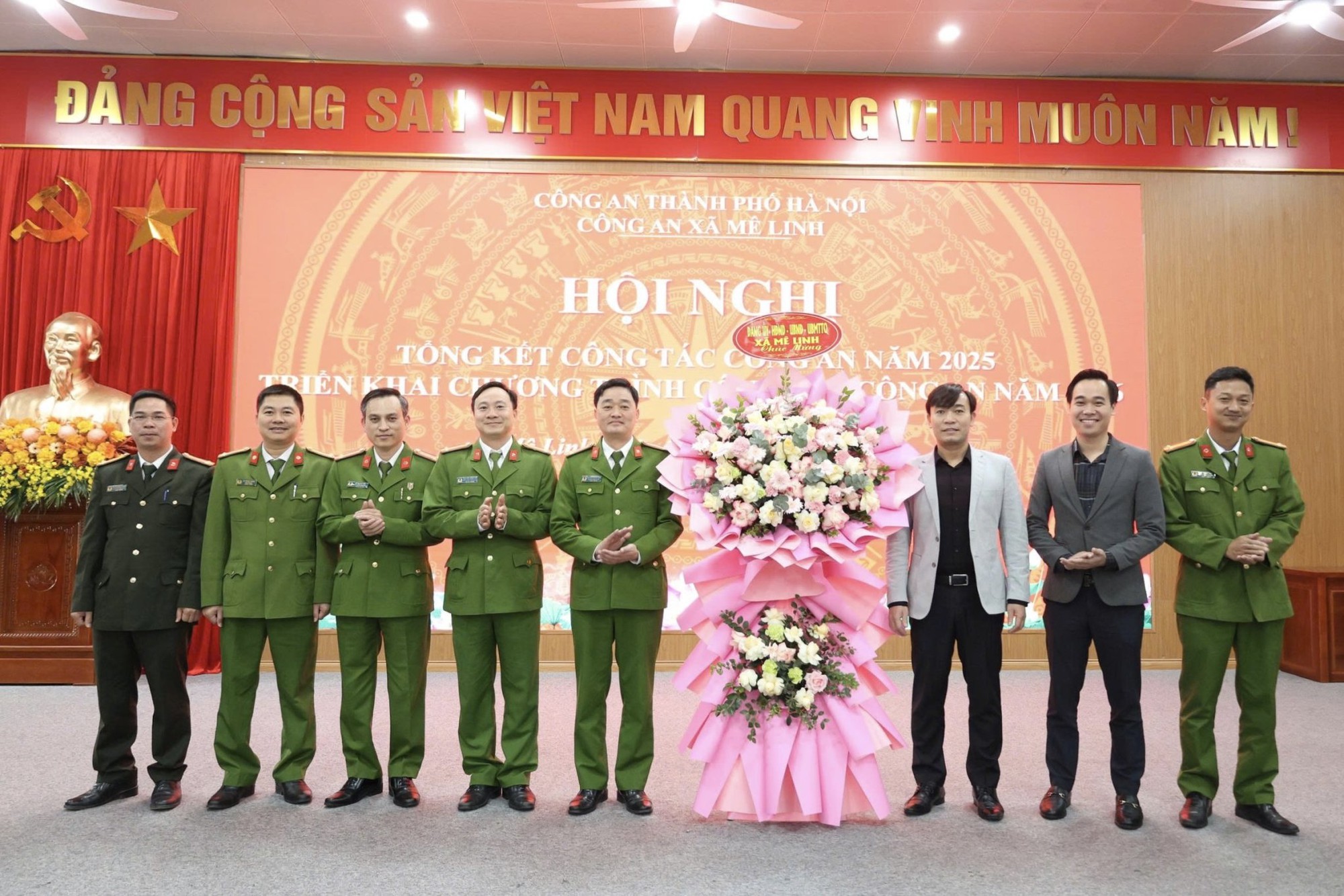 Công an xã Mê Linh phát huy vai trò nòng cốt, bảo đảm an ninh trật tự trong tình hình mới